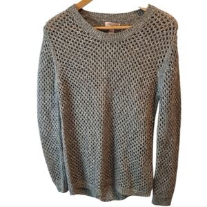 Forever 21 Metallic Gray Sweater